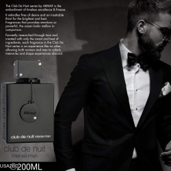  Armaf Club De Nuit Intense for Men Eau de Parfum Spray, 6.8 Ounce / 200 ml