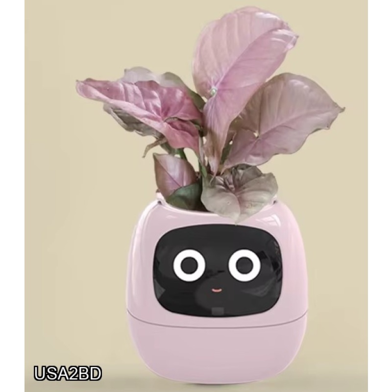 Ivy Smart Planter,Endless Fun Over 49 Rich Expressions,7 Smart Sensors,AI Chips Make Raising Plants Easy and Fun